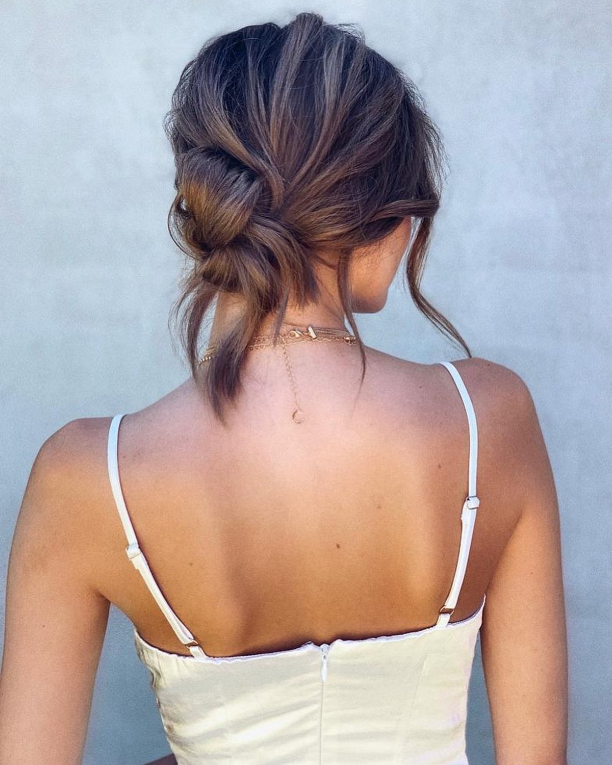 Undone Low Bun