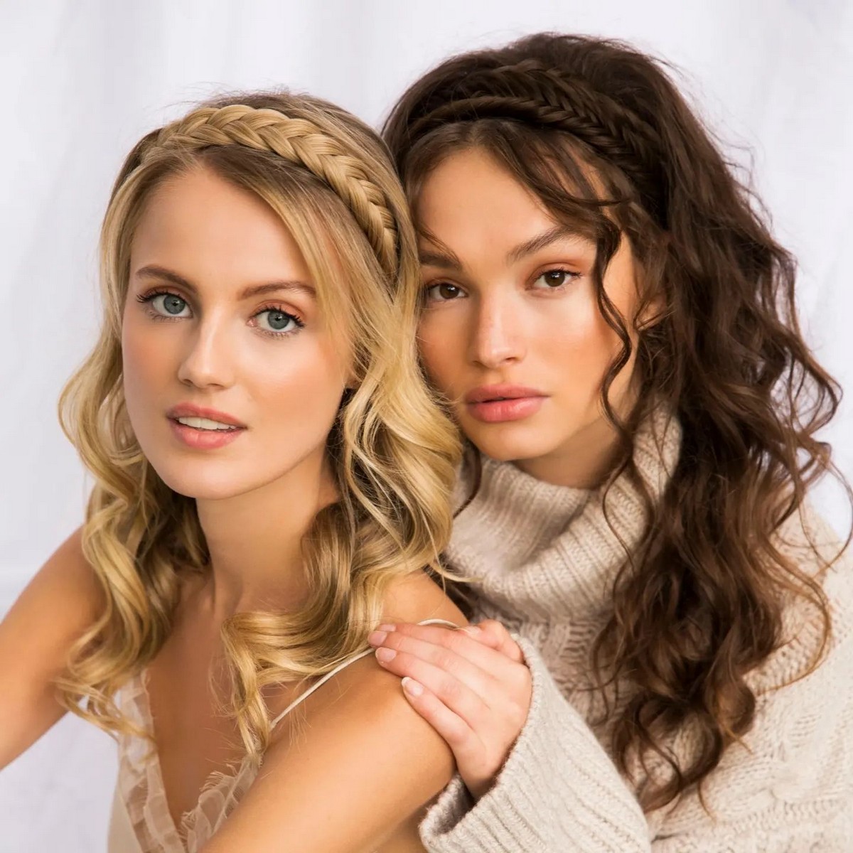 Braid Hairstyle As Headband