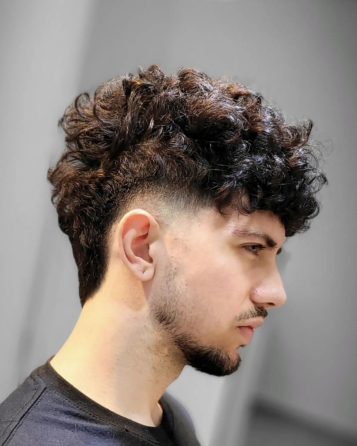Curly Mullet With Mexican hairstyles