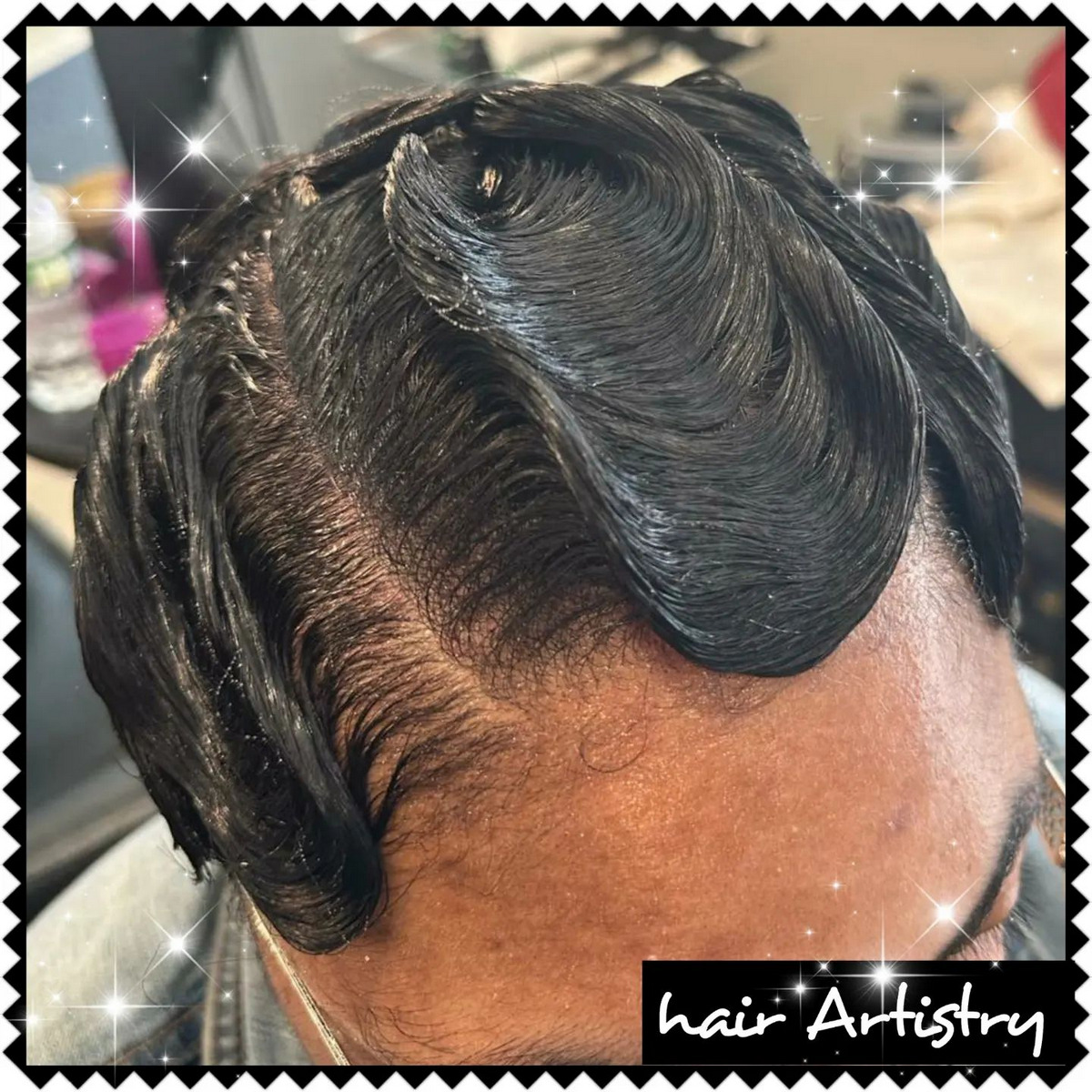Flapper Finger Waves