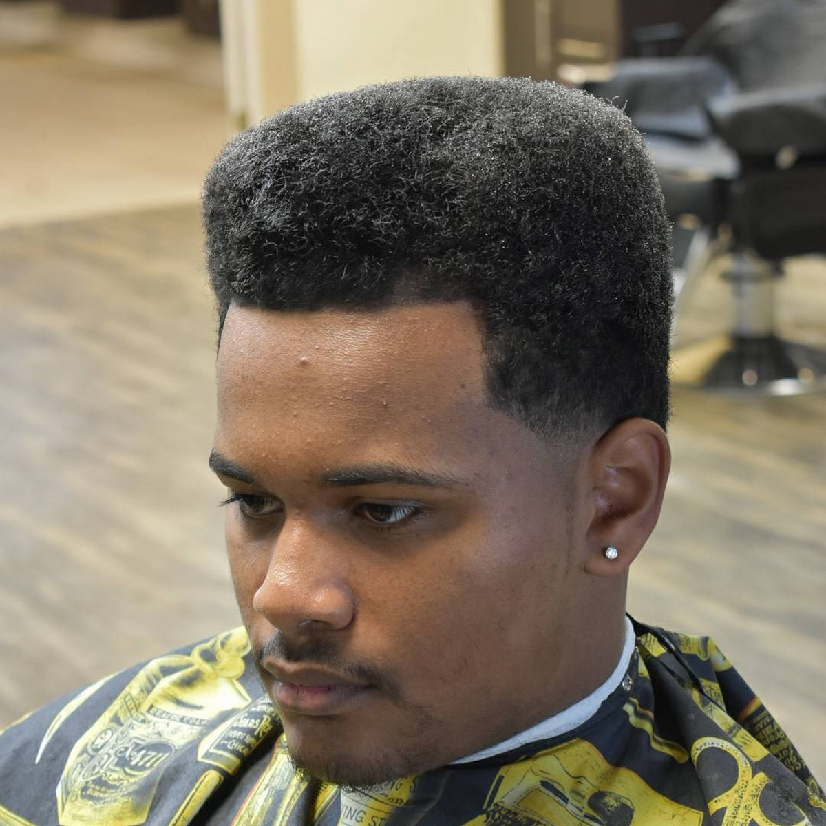 Tall Flat Top Taper Haircut