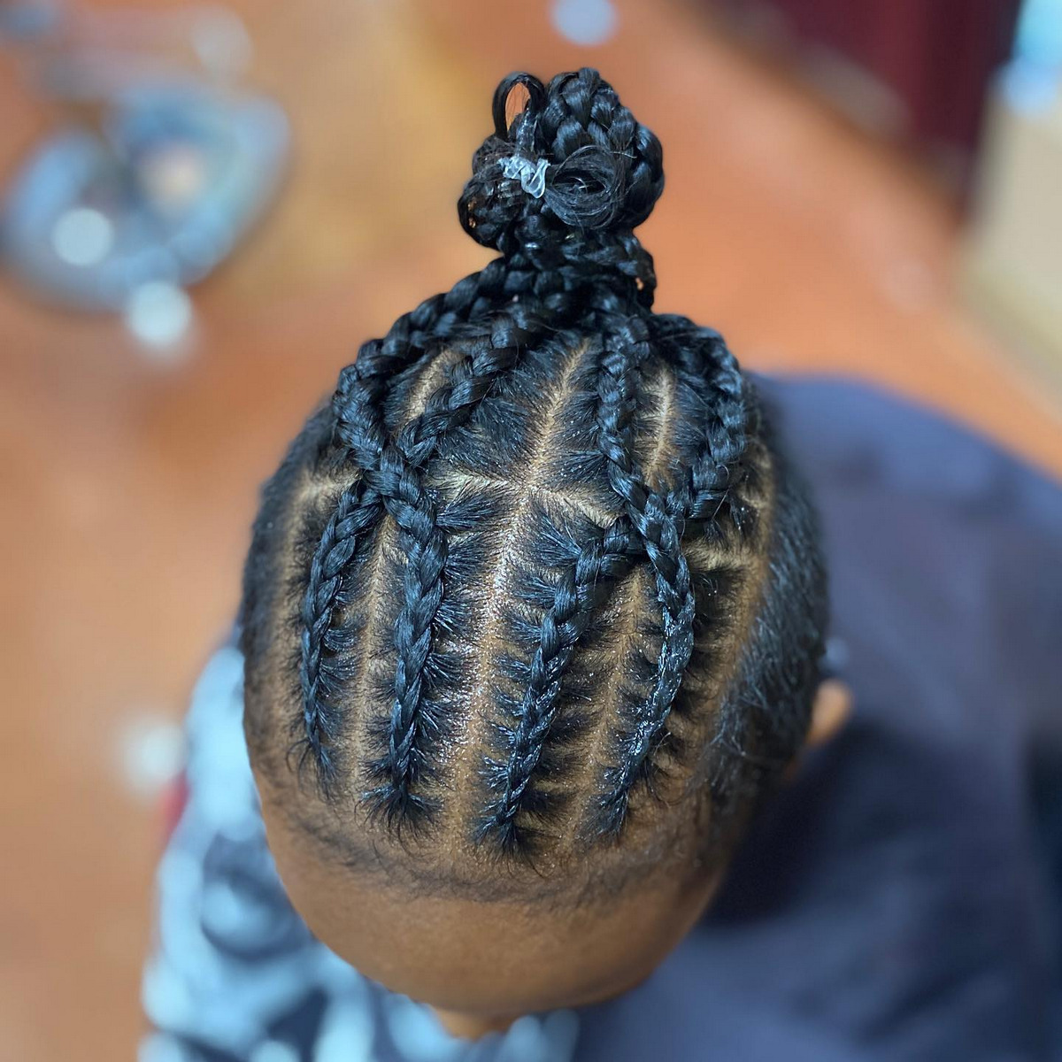 X-Shaped Medium Goddess Box Braids