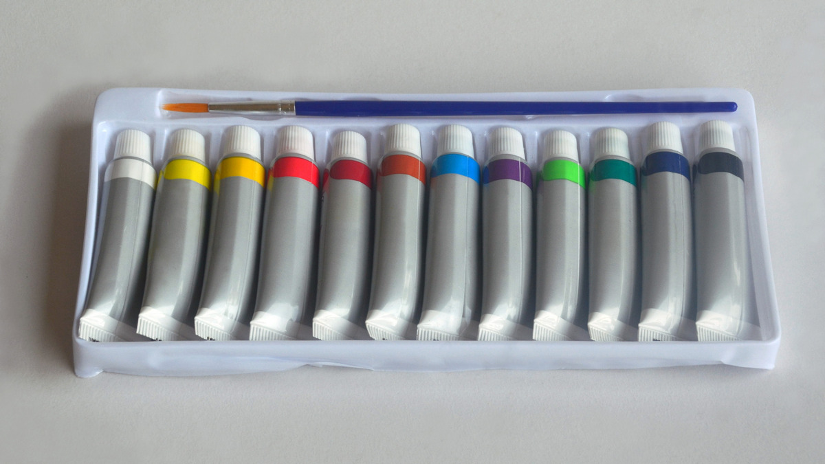 Small Paint Tubes