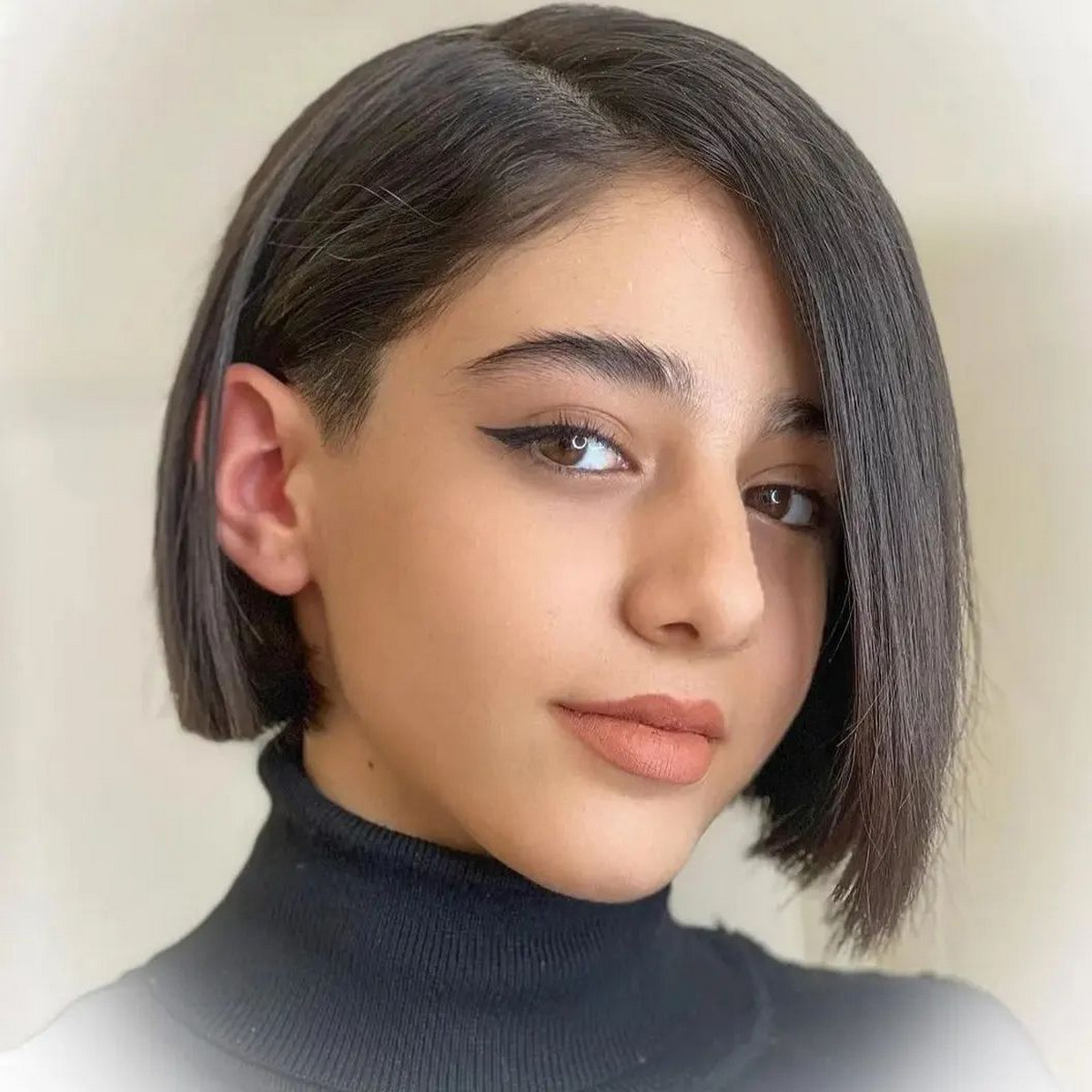 Undercut Bob With Side Shave