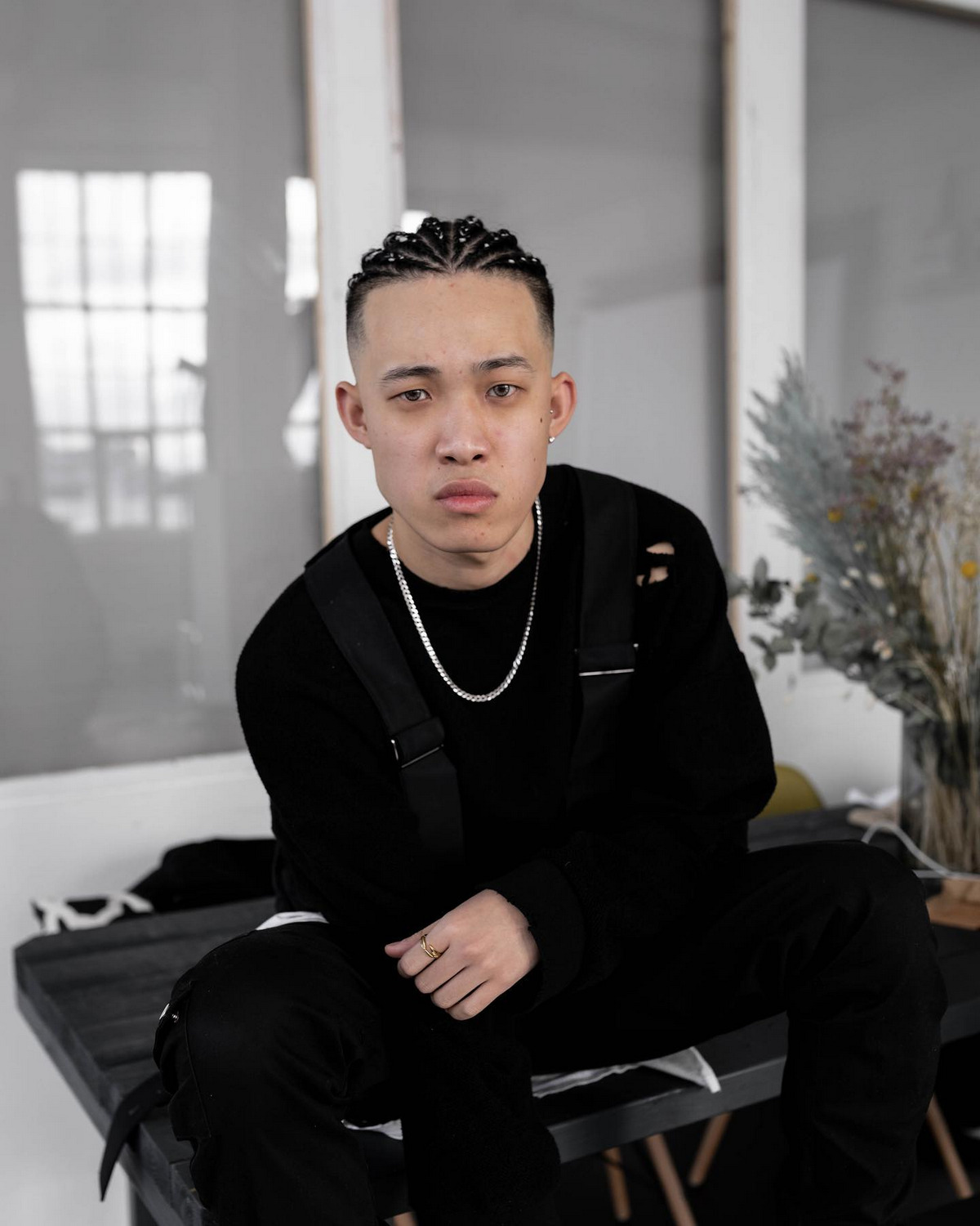 Braided Asian Hairstyles Men