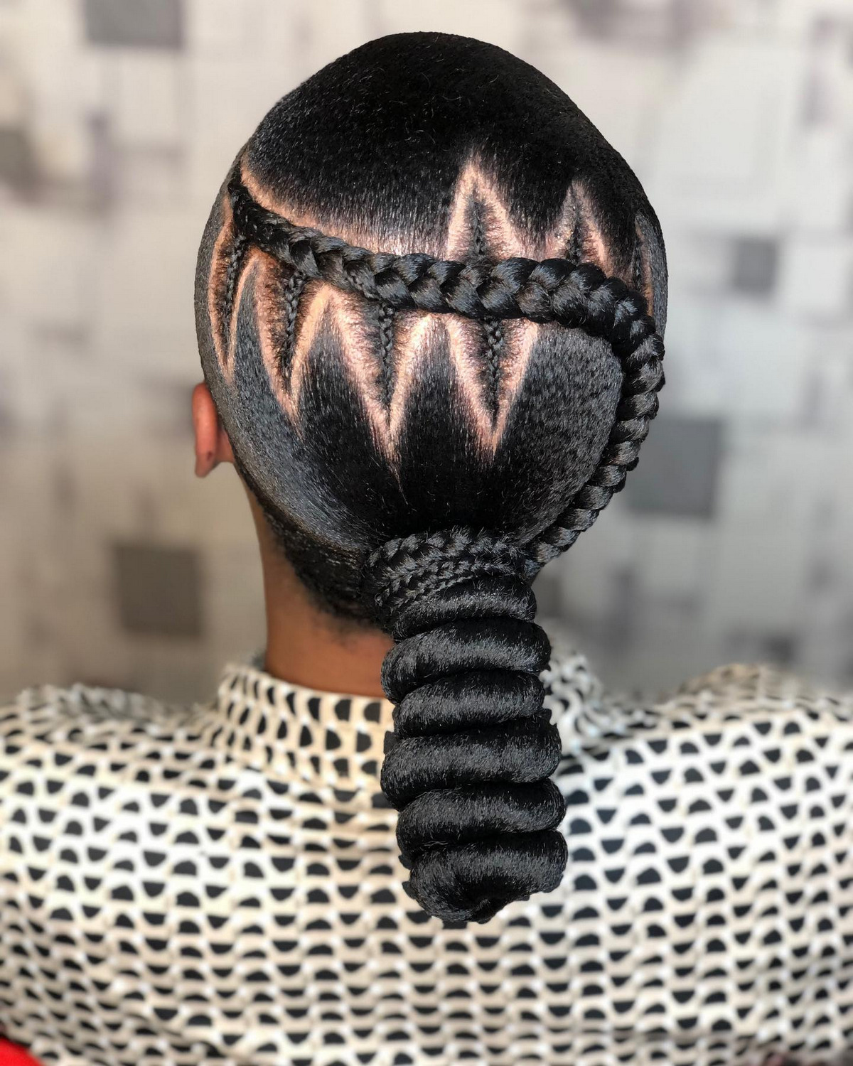 Goddess Feed-In Braids