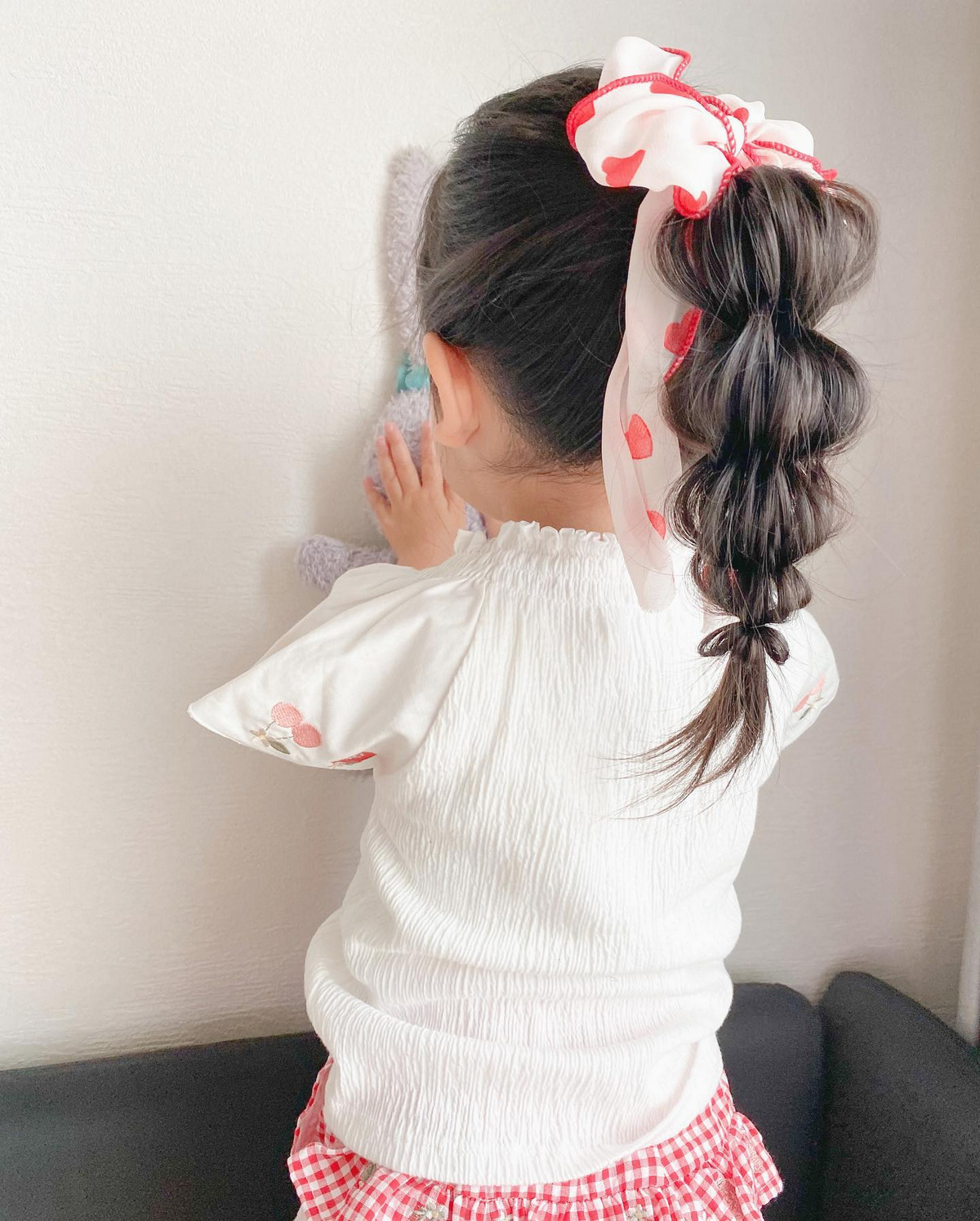 Bubble High Ponytail