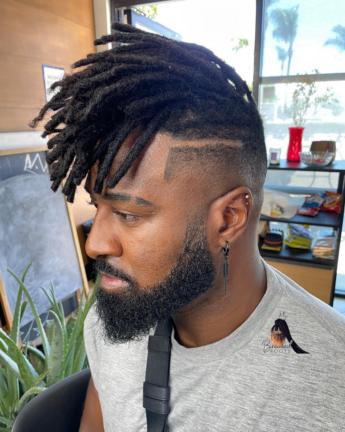 Long Netlocks Bang With Zero Fade