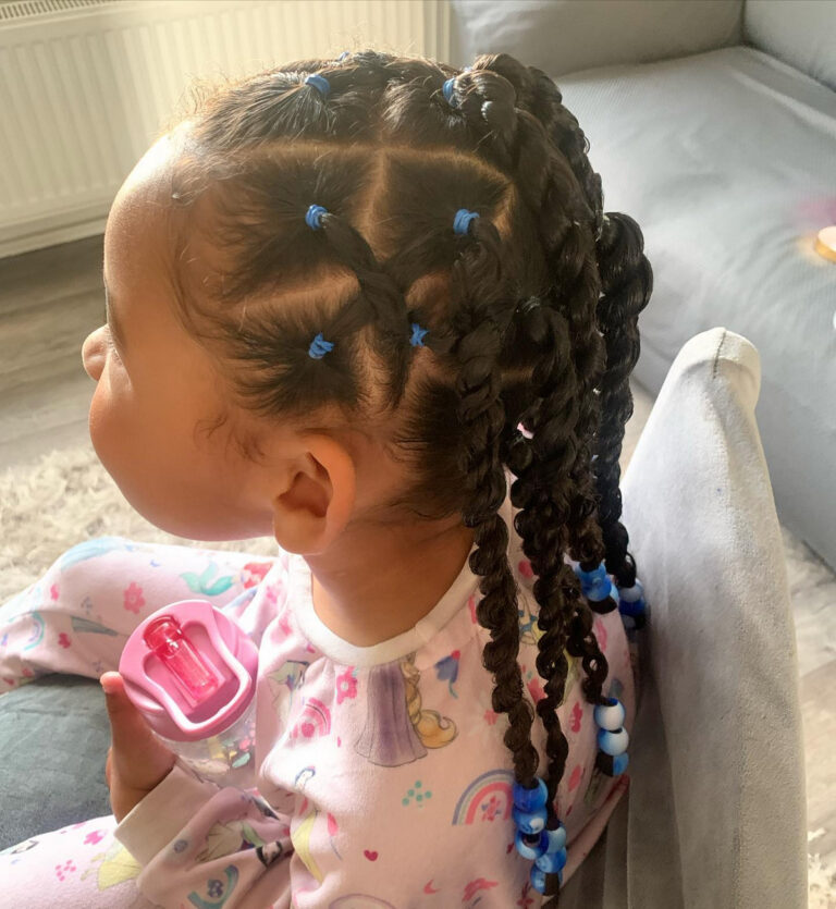 Hairstyles for little girls with rubber bands: Fun & Functional Looks