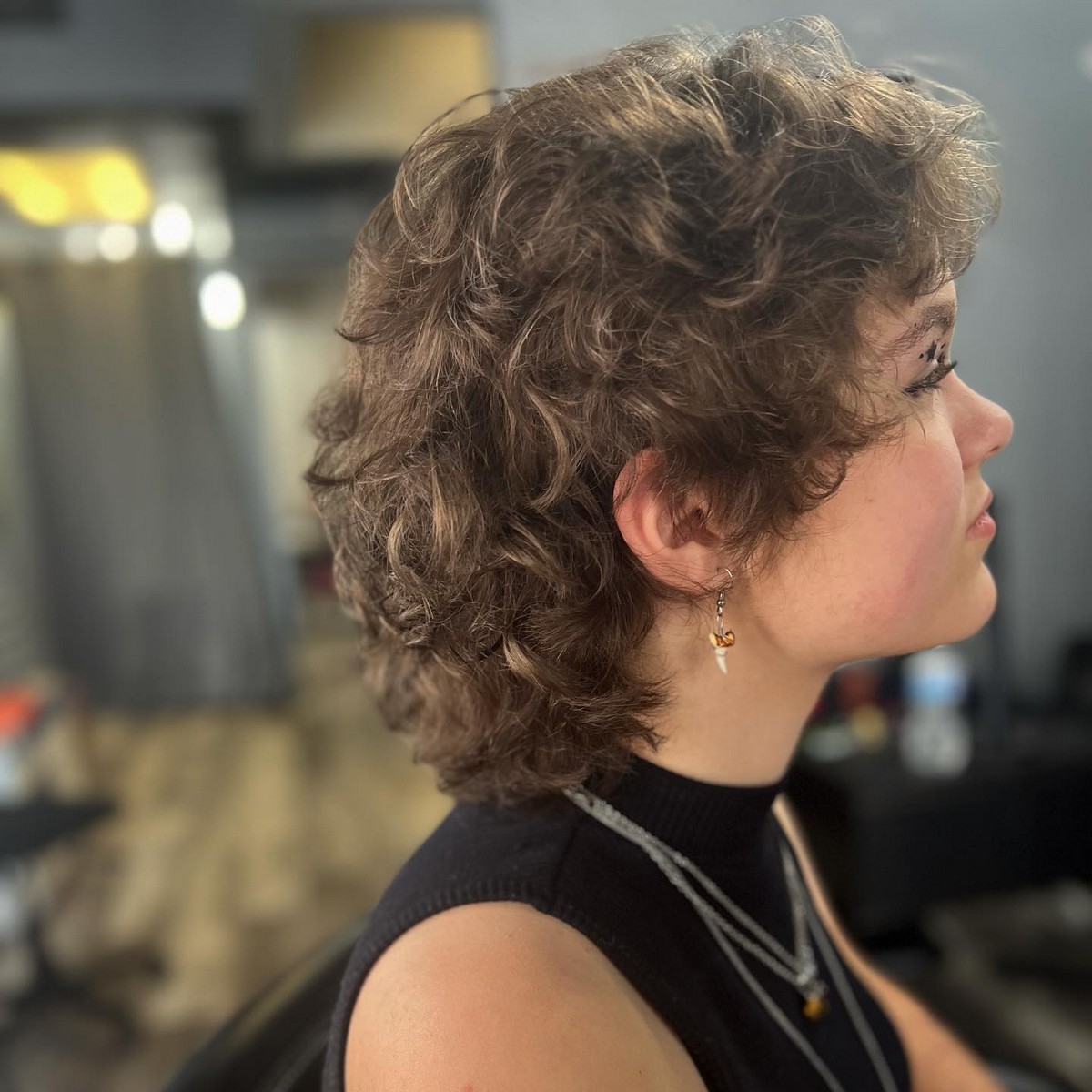 Naturally Curly Mullet