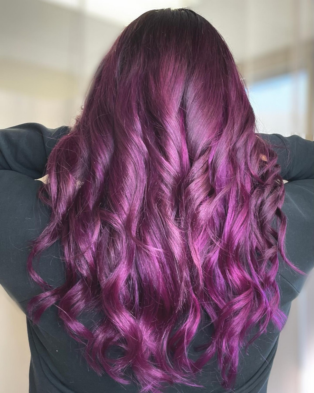 Plum Purple Hair