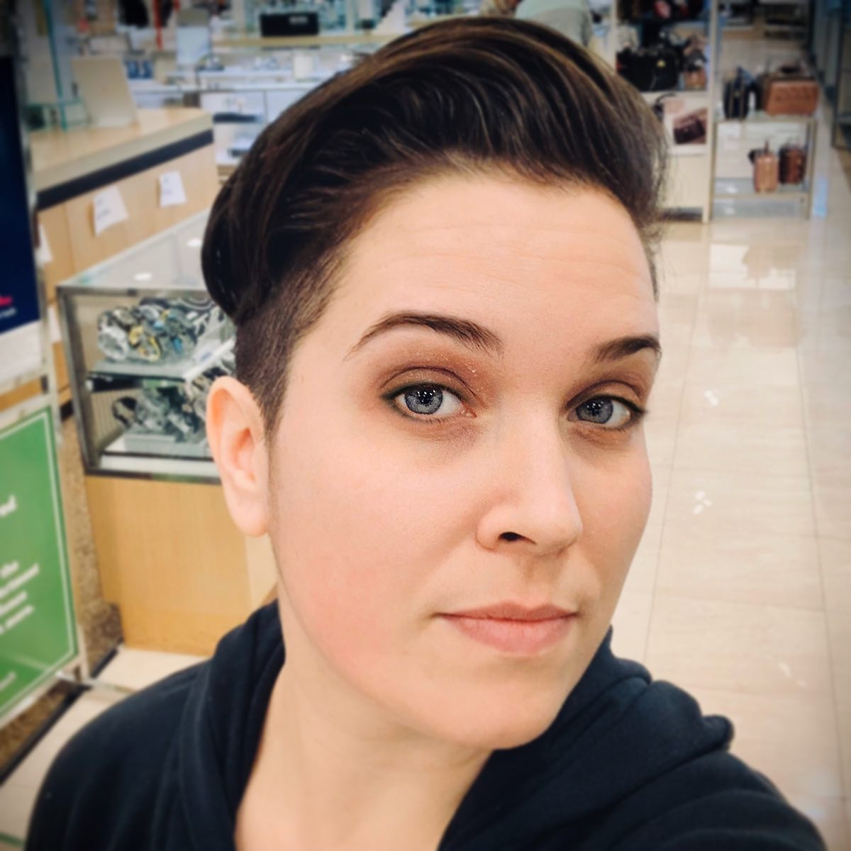 Slicked-Back Pixie