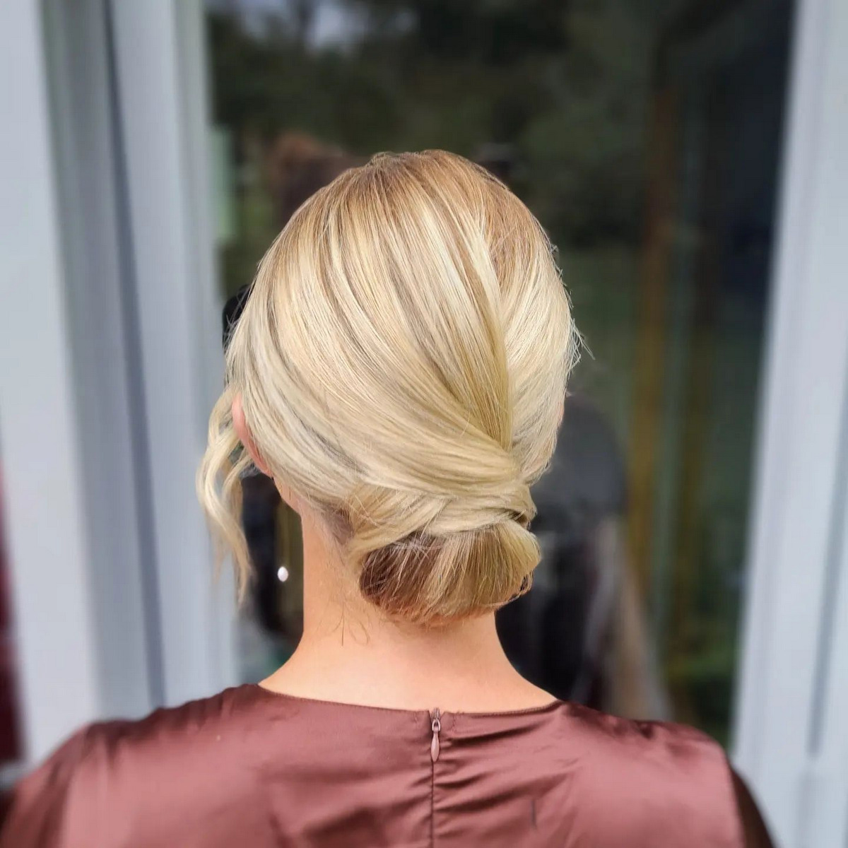 Twisted Low Bun