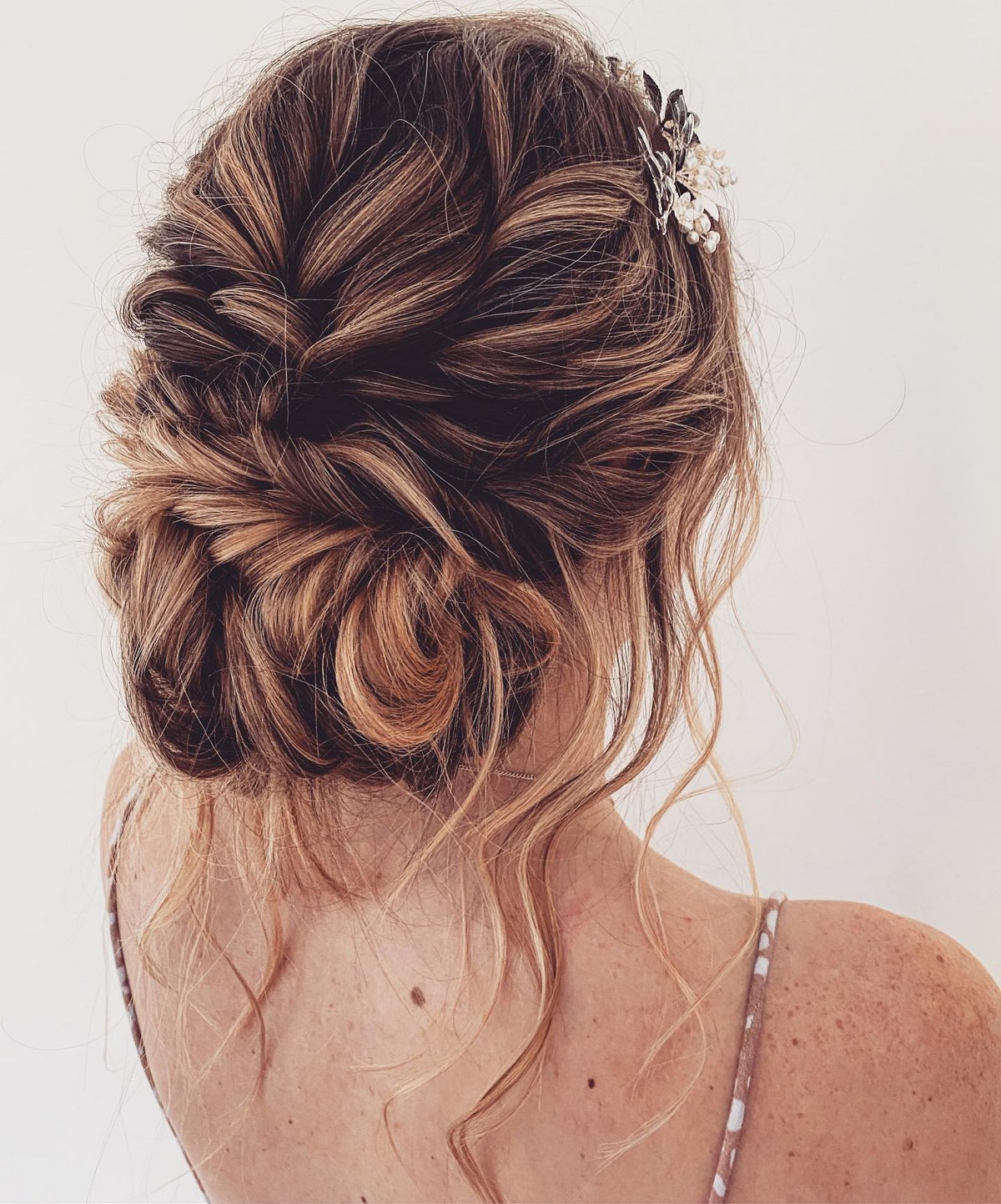 Boho Braid With Blonde Highlight