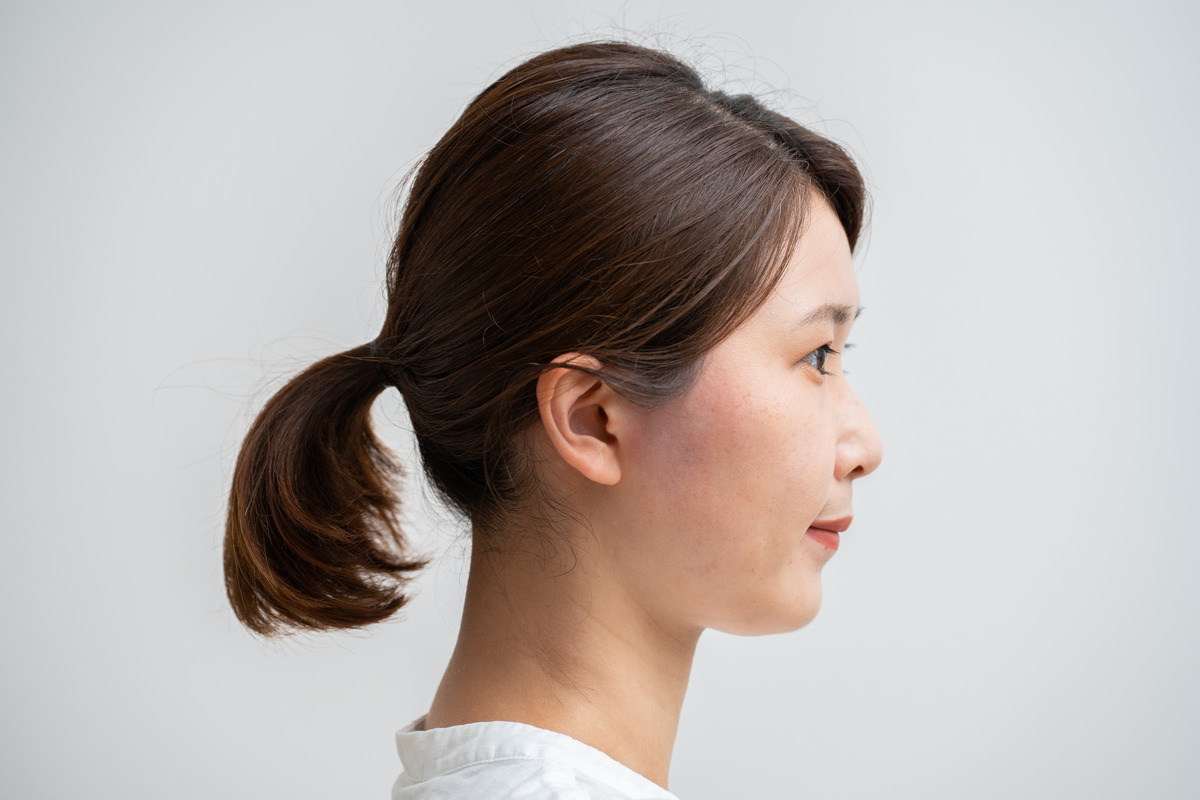 Low Ponytail With Thin Hair 