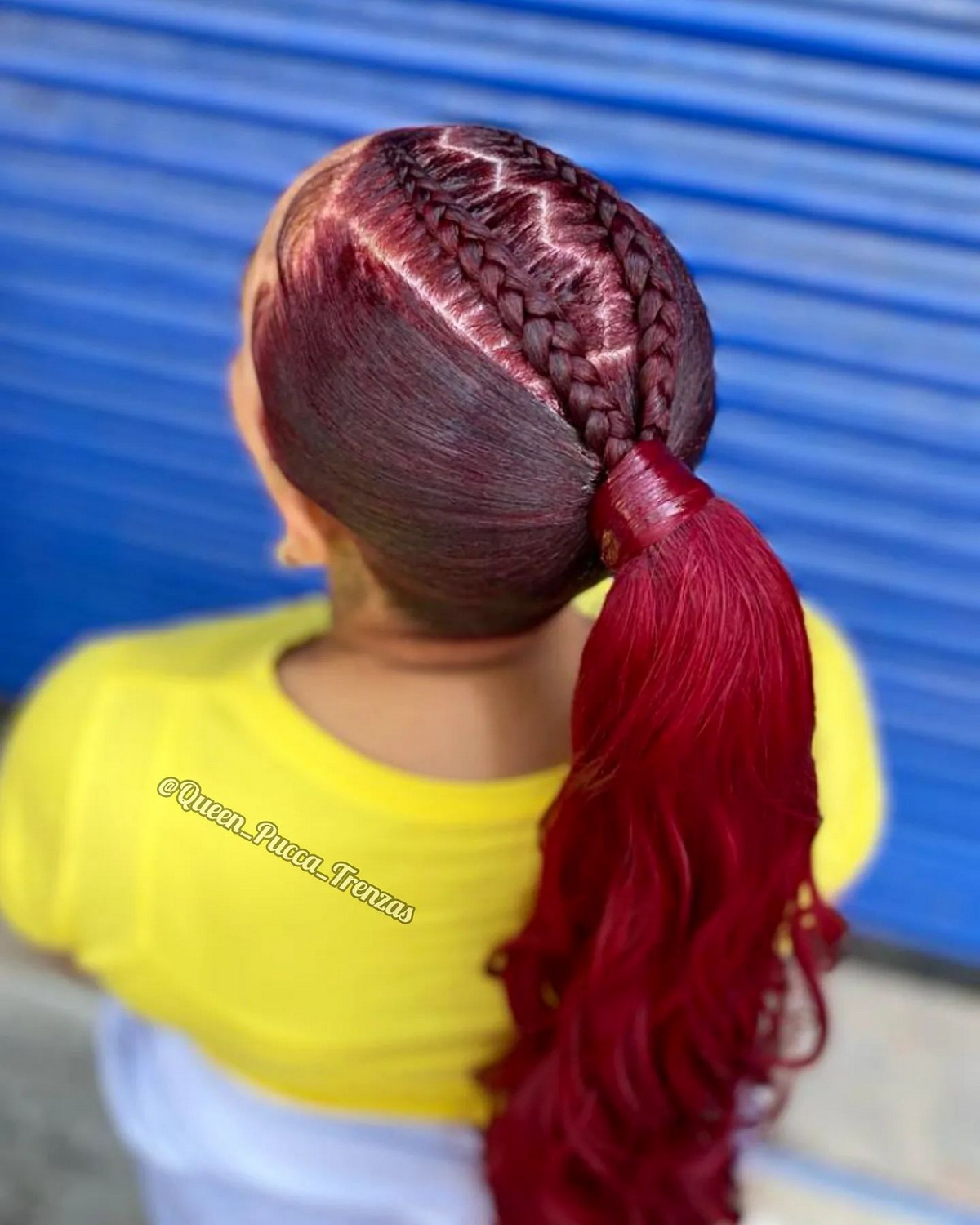 Rival Feed-In Goddess Braids With Ponytail