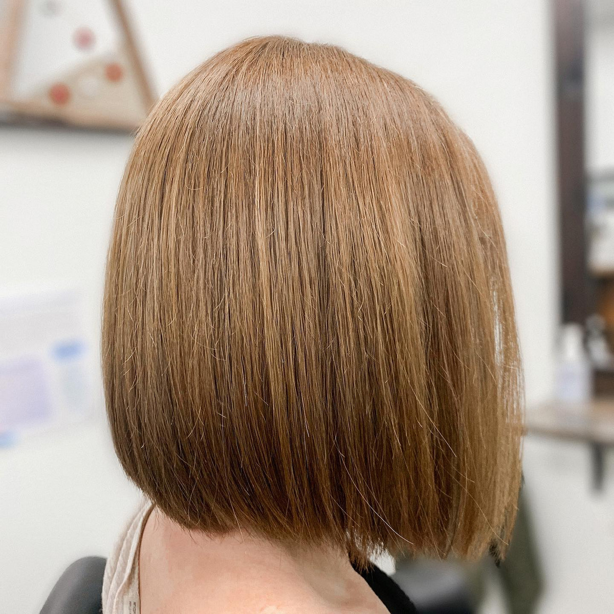 Slightly Inverted Bob Hair