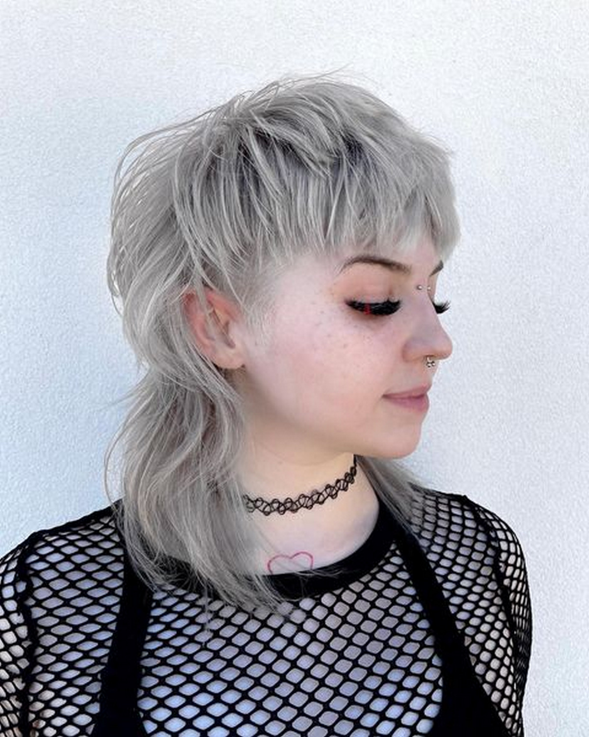 Tapered Emo Mullet