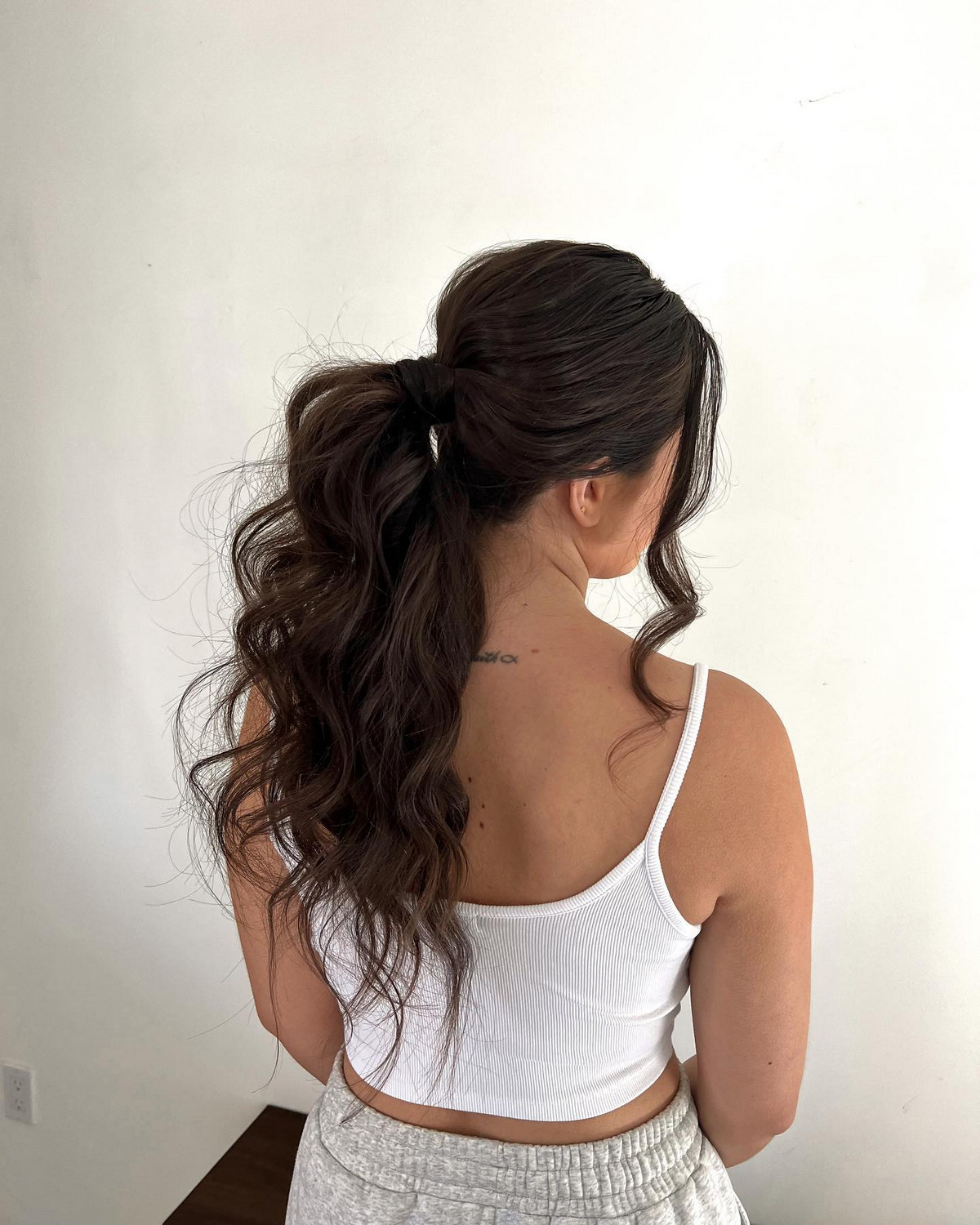 Tousled Ponytail