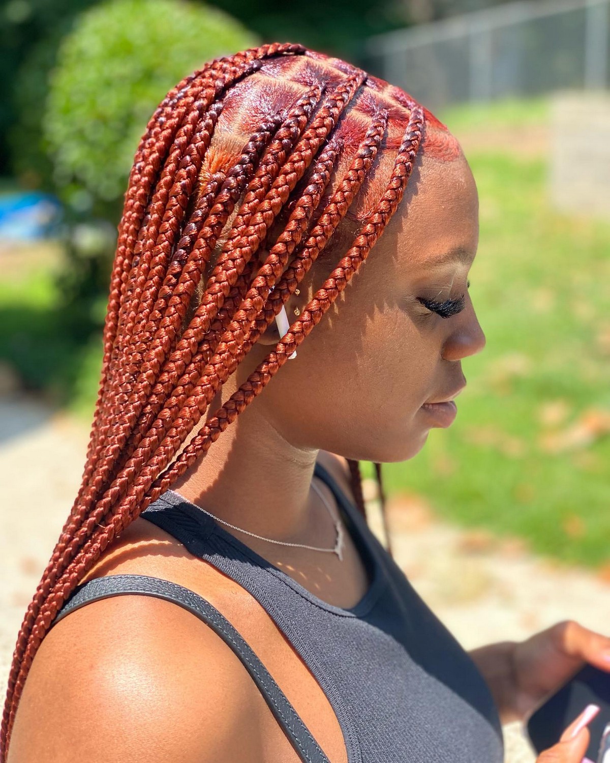 Ginger Medium Box Braids