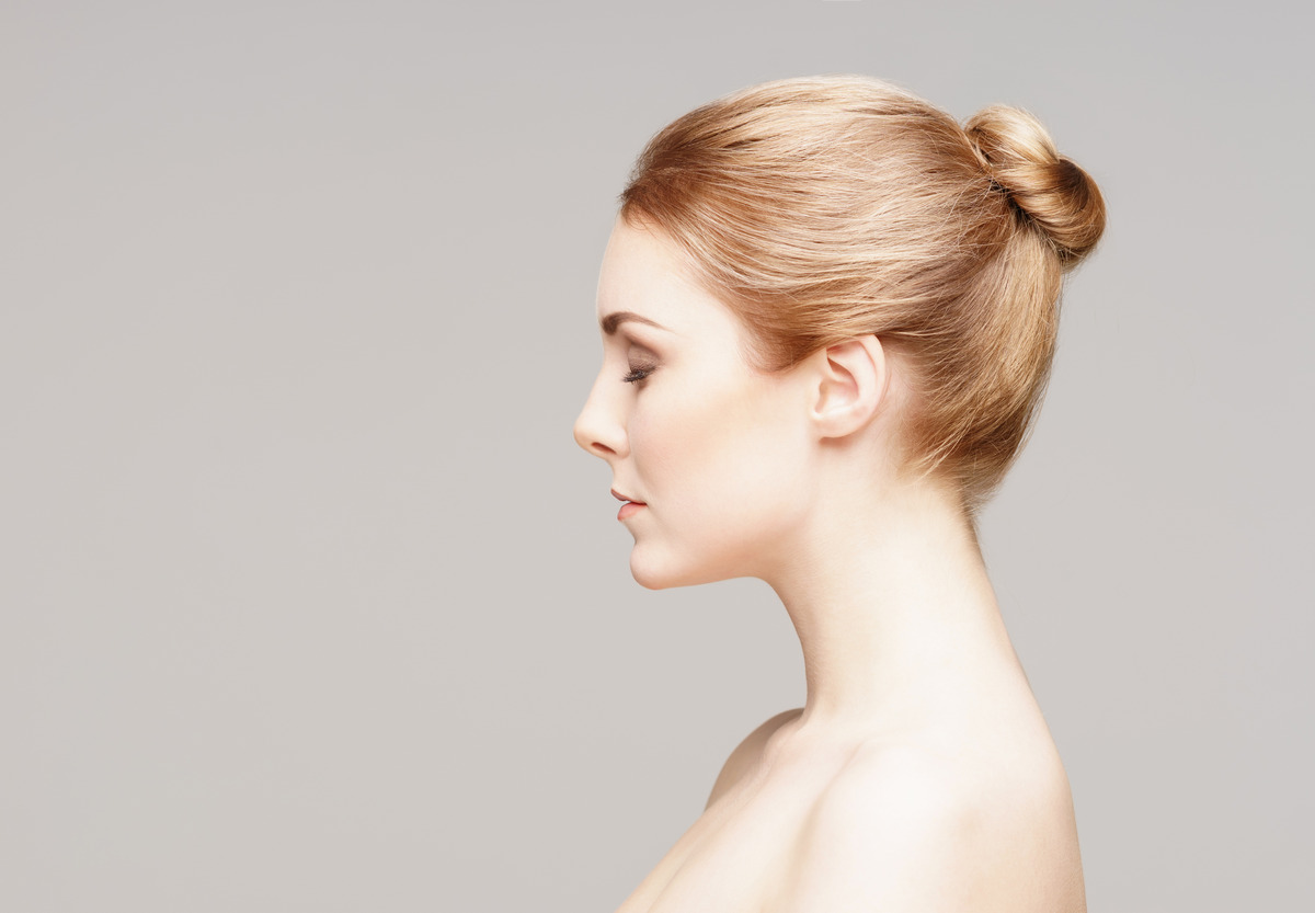 Light Blonde Buns With Thin Hair