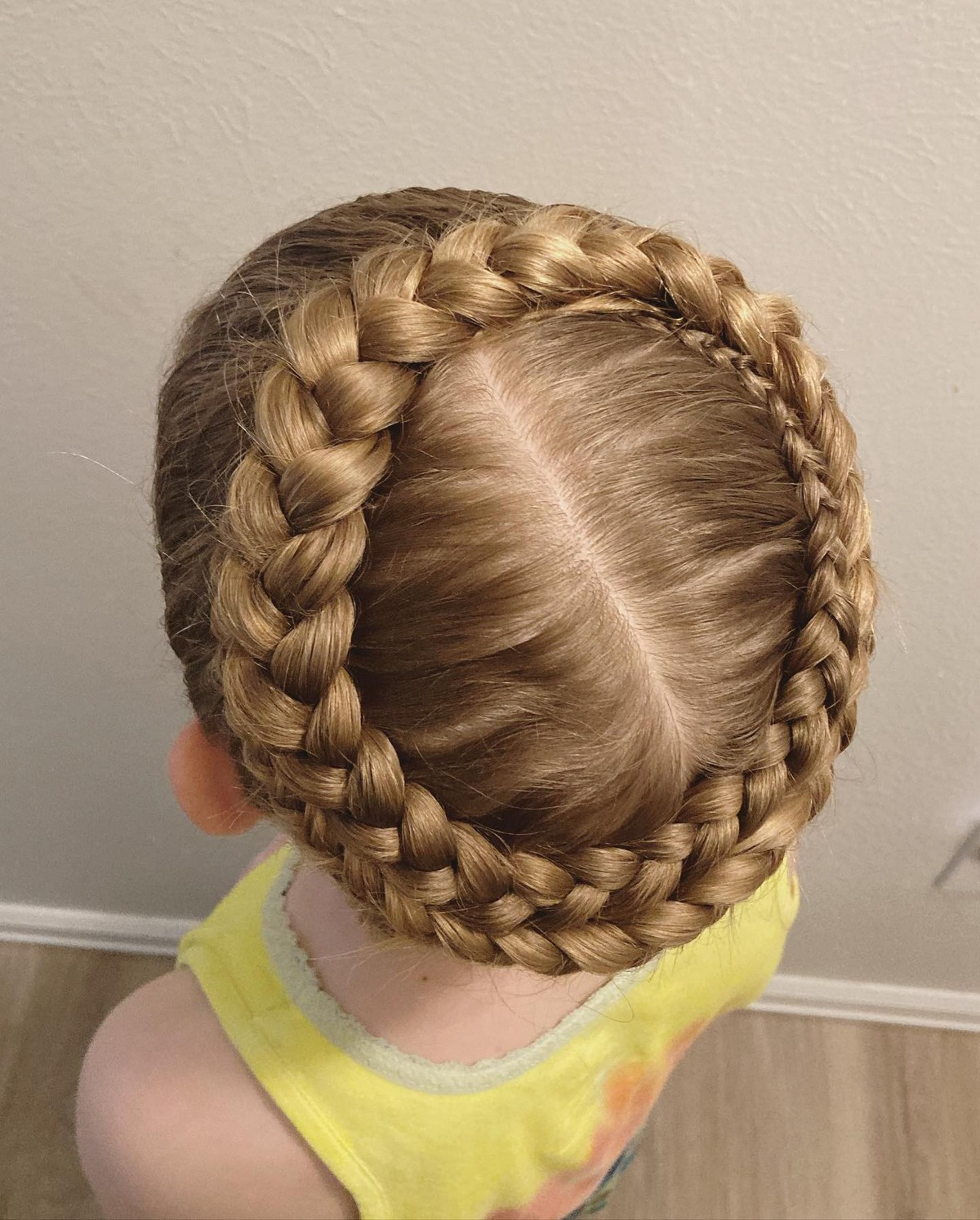 Blonde Crown Braid Princess