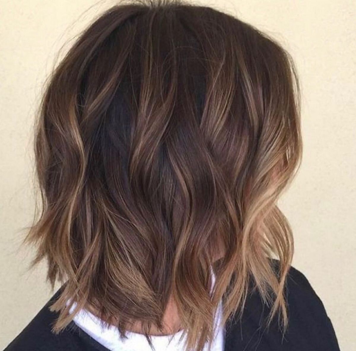 Messy Bob With Soft Layers