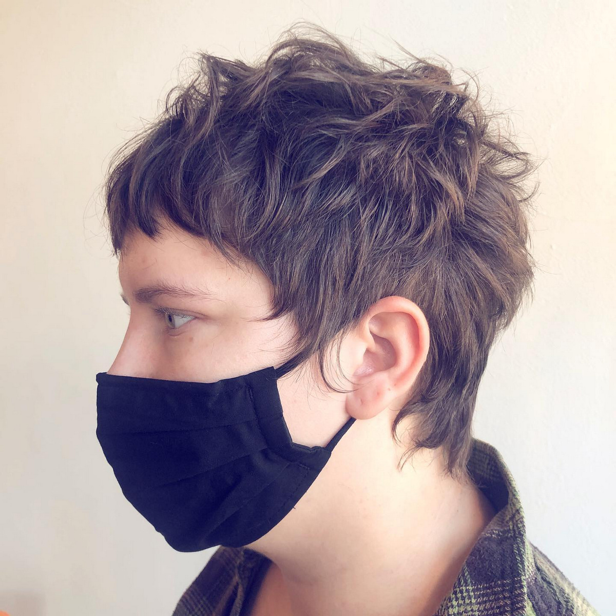 Razor-cut Pixie