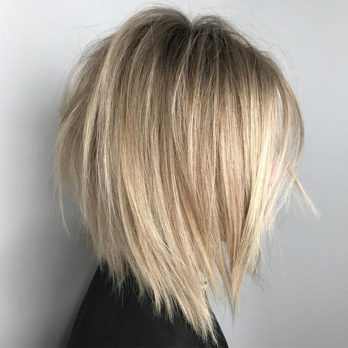 Choppy Jagged Bob