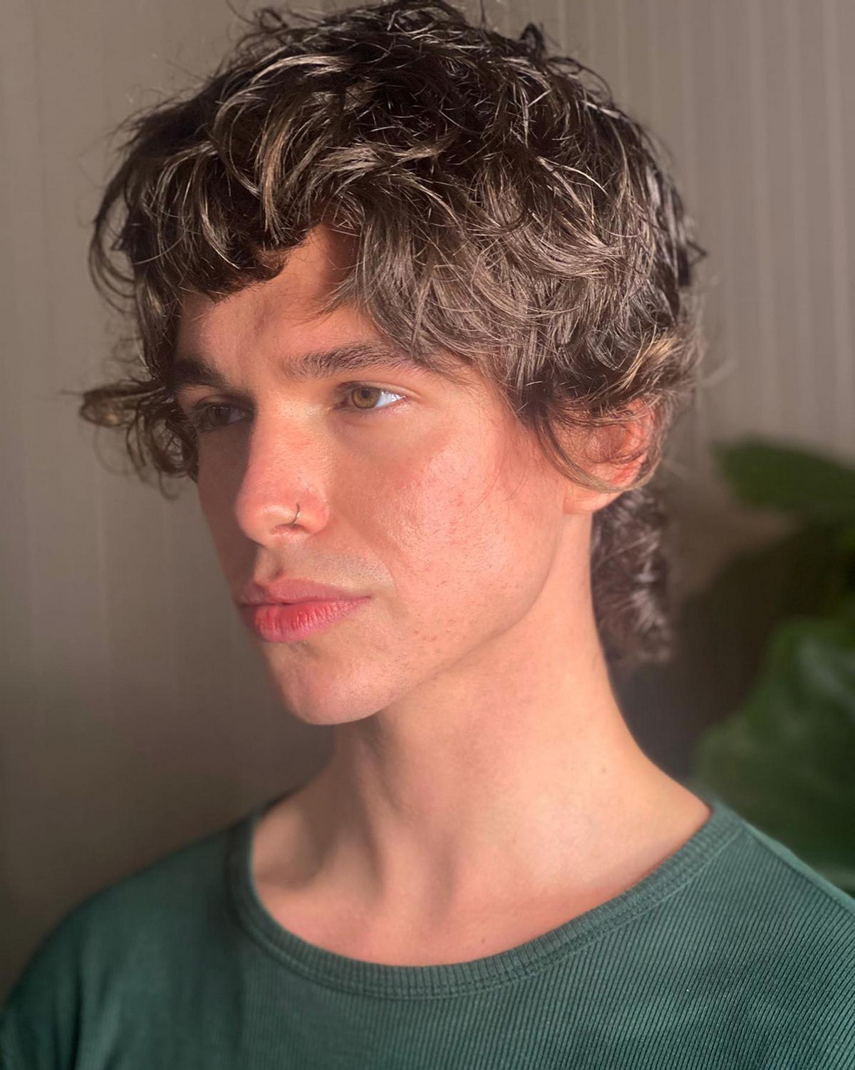 Long Messy And Curly Mod Cut 
