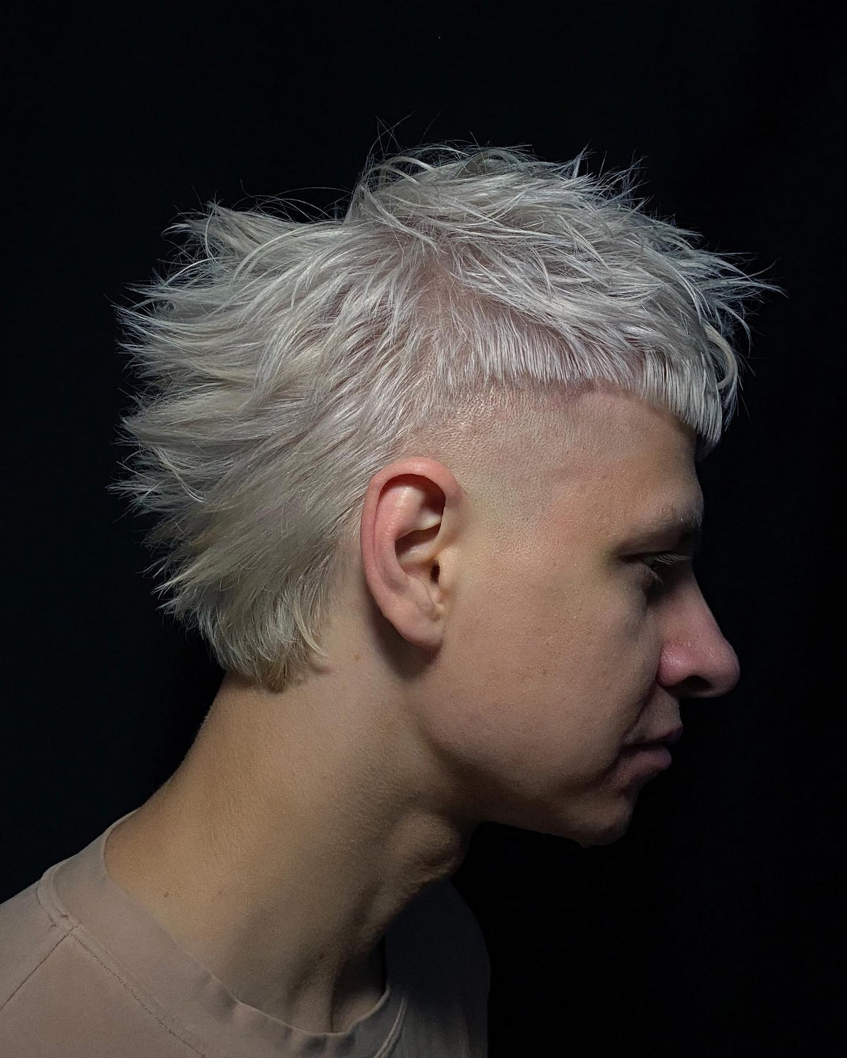 Silver Mullet Zero Fade