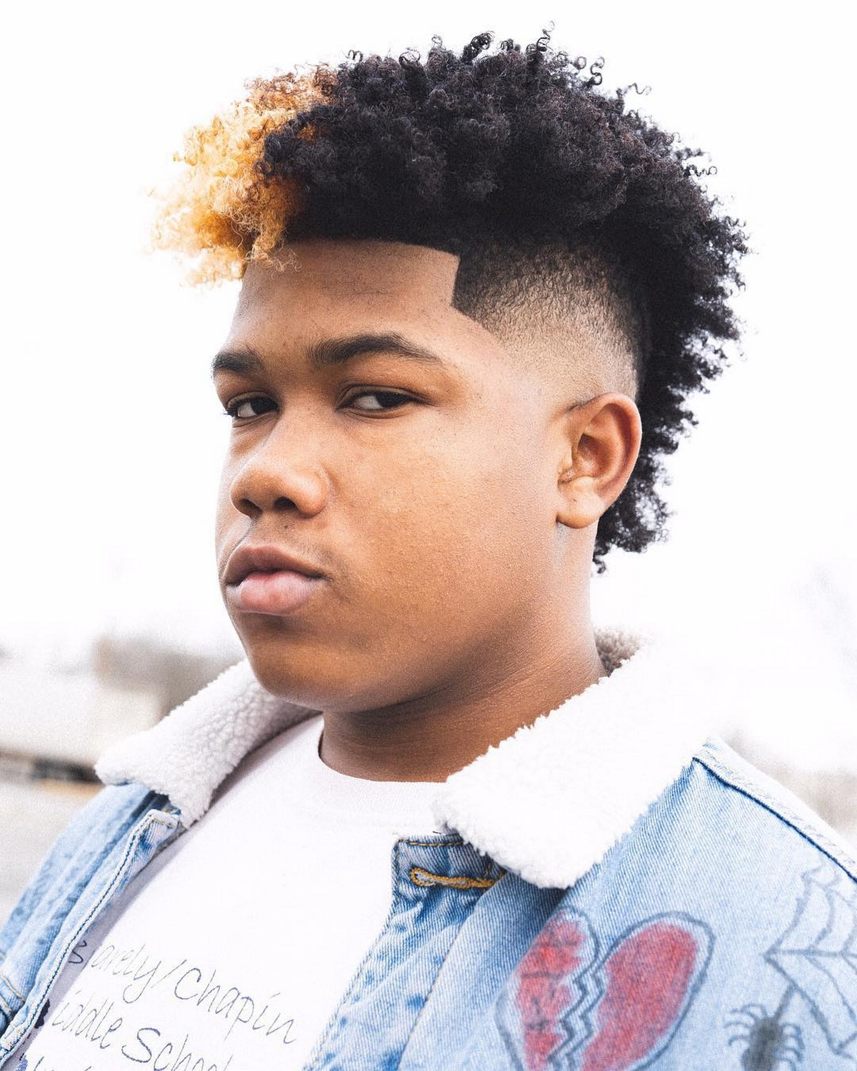 Classic Burst Fade Mohawk
