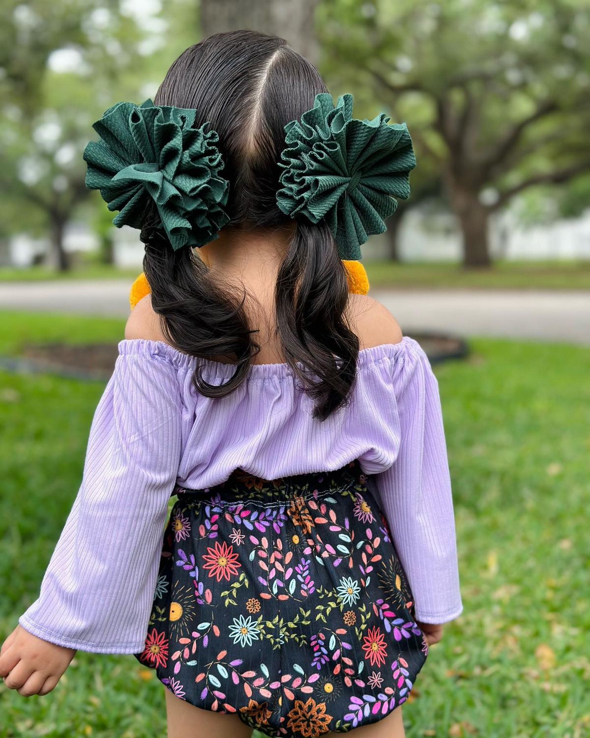 Low Pigtails With Accessories