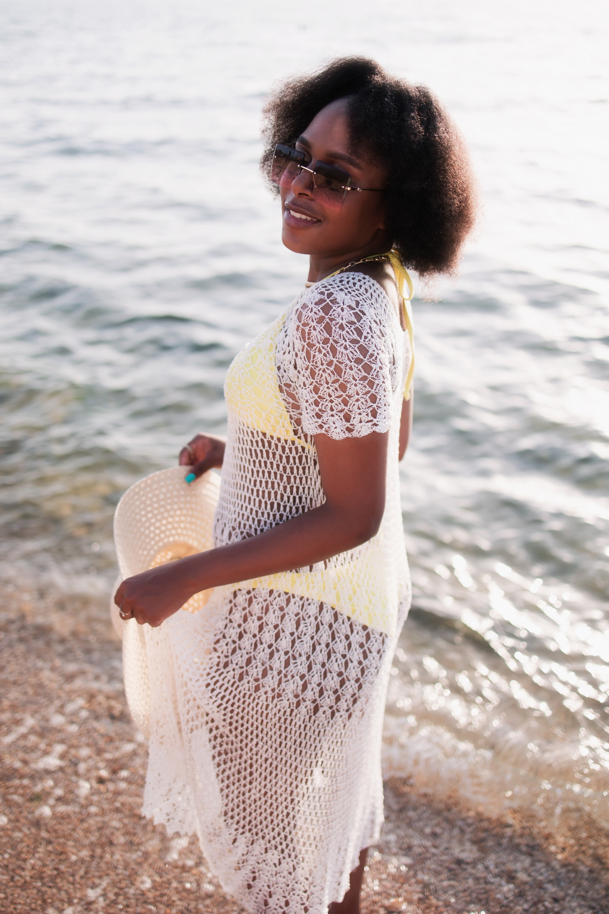 Short Curly Afro Hairstyle