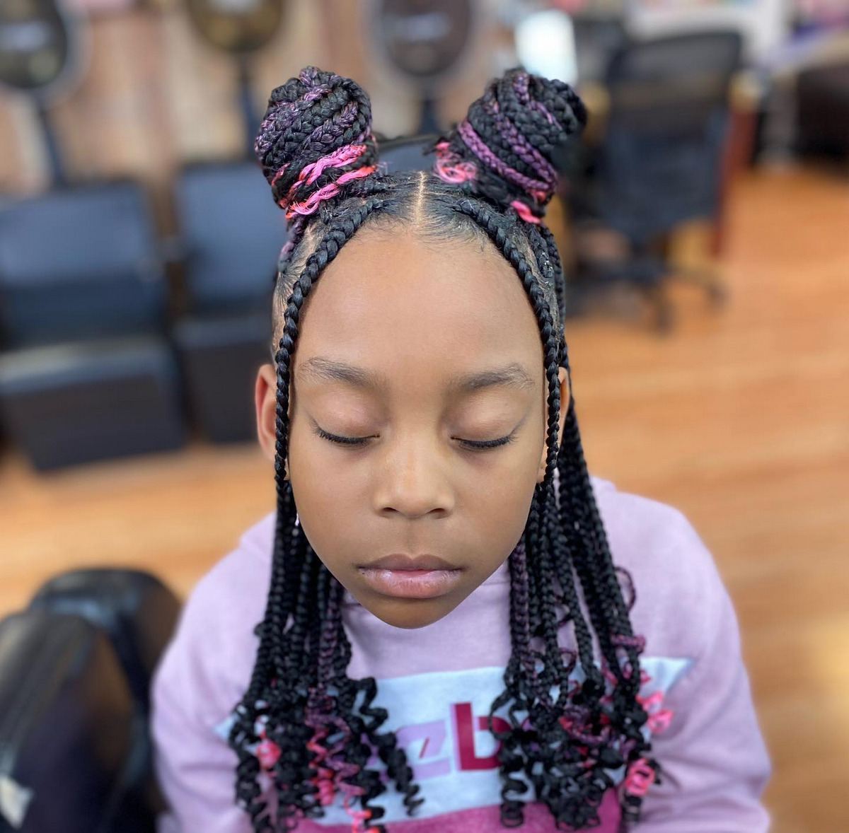 Space Bun Braids