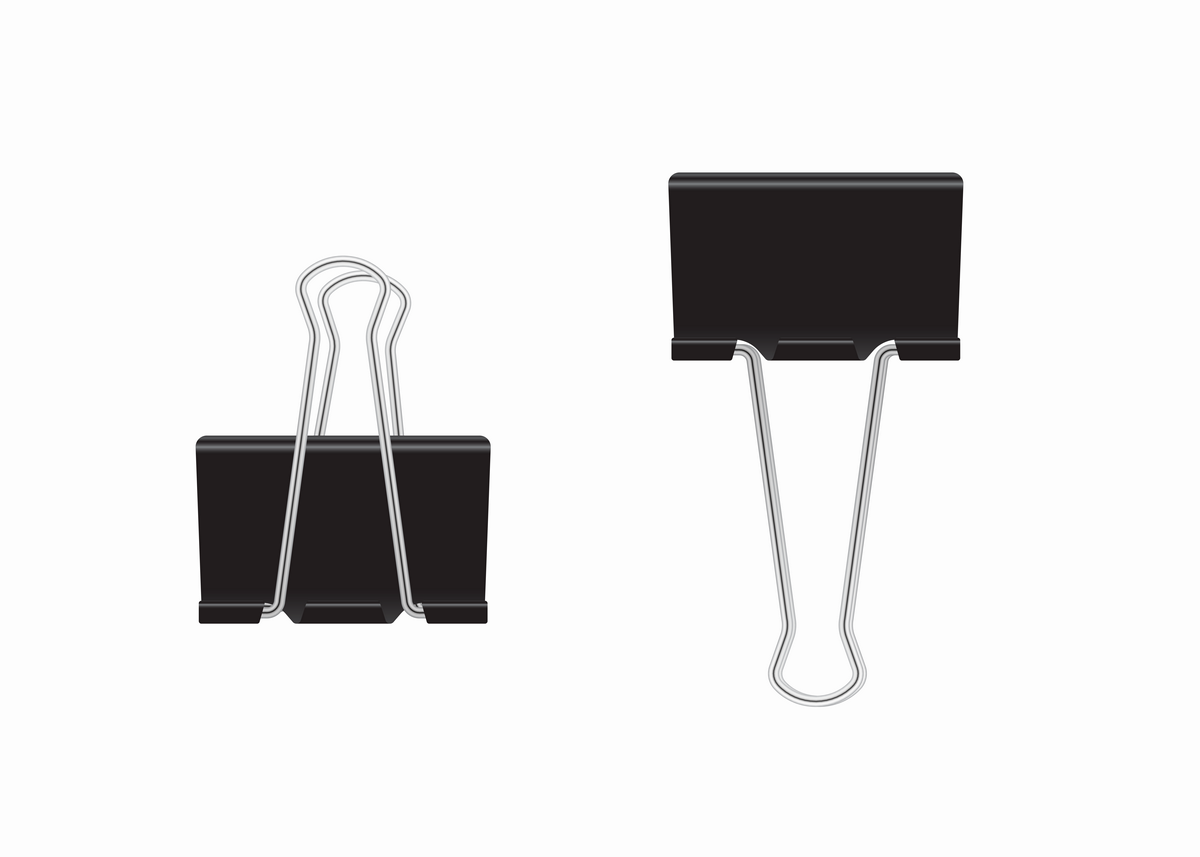 Two Standard Paper Clips