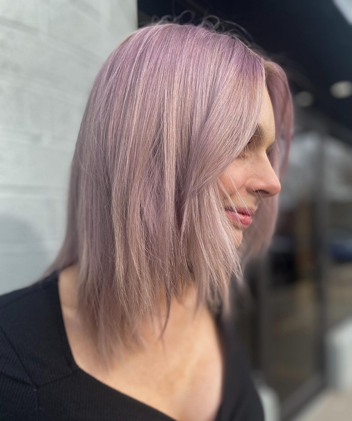 Plum Lilac Hair