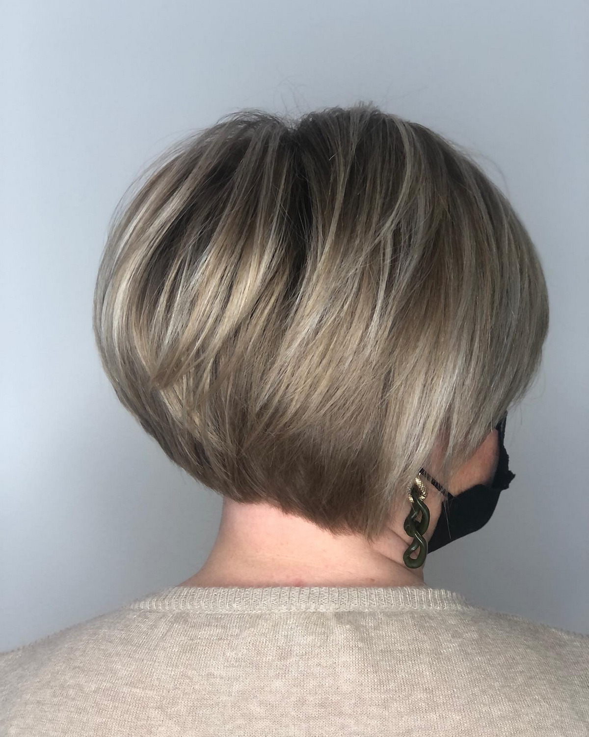 Wispy Inverted Bob