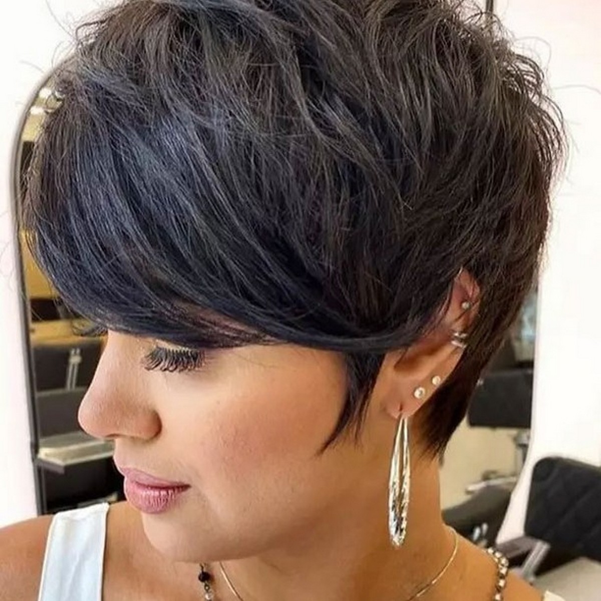 Choppy Pixie Bob Haircut