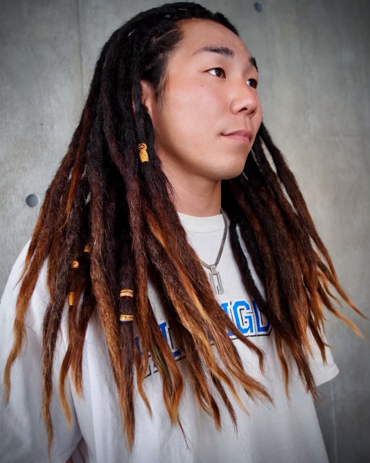 Long Dreadlock With Cuffs