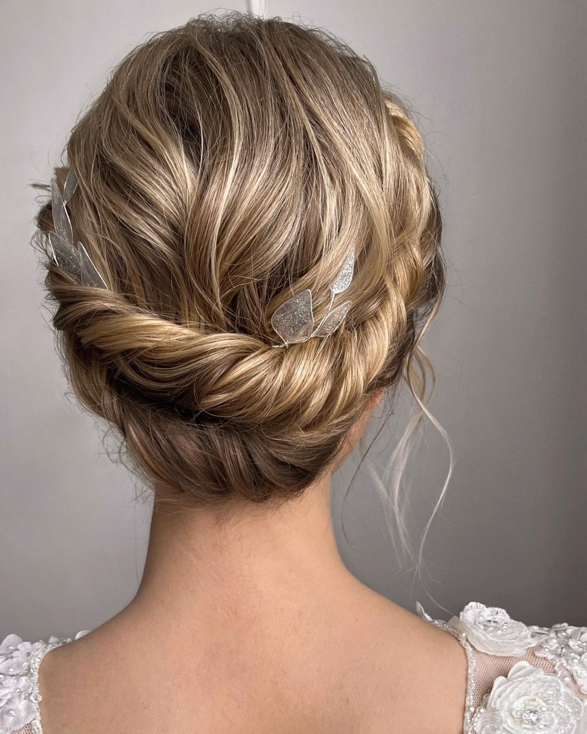 Neat Twisted With Tucked Updo
