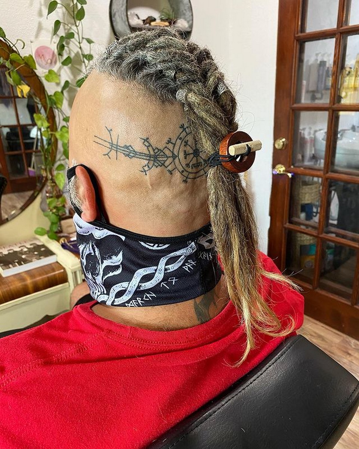 Dreadlock Weave With Ponytail