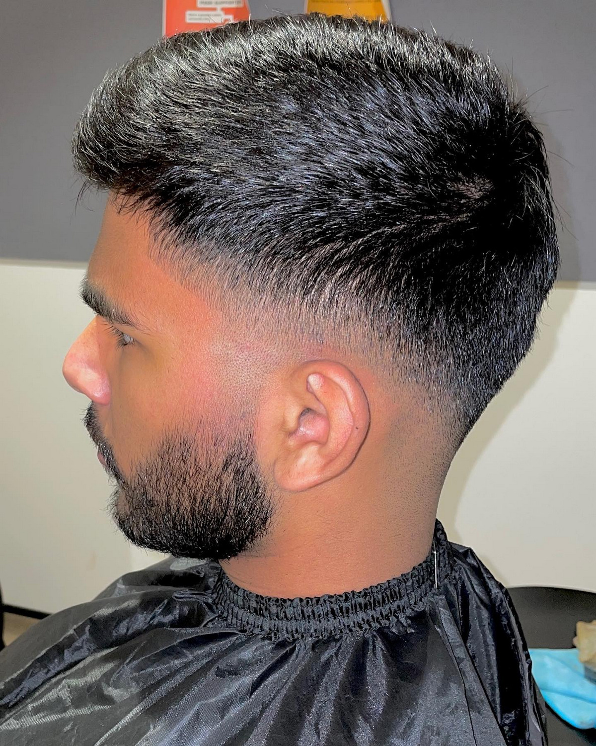 Long Top, Short Sides Haircut