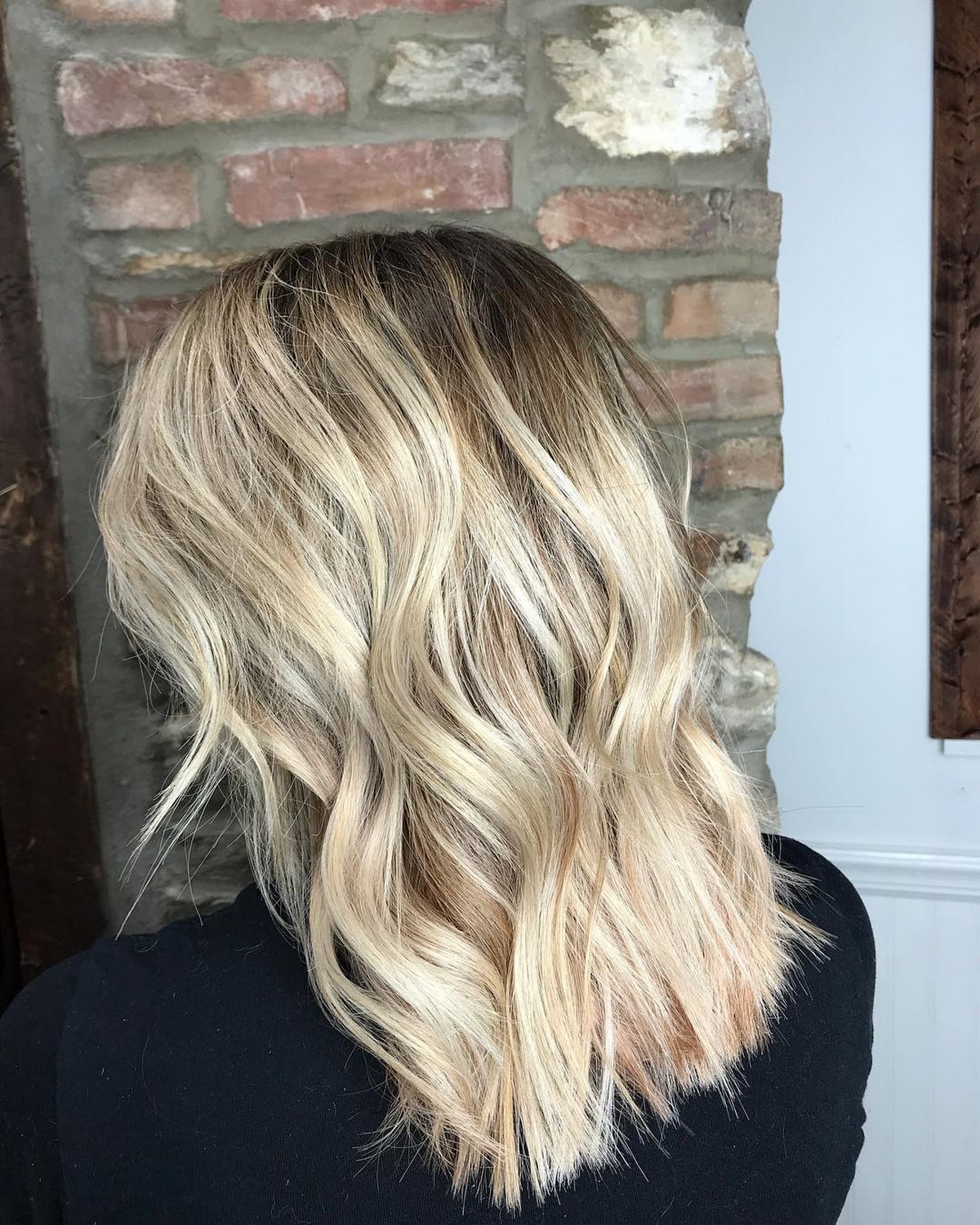 Shag With Tousled Layers And Balayage