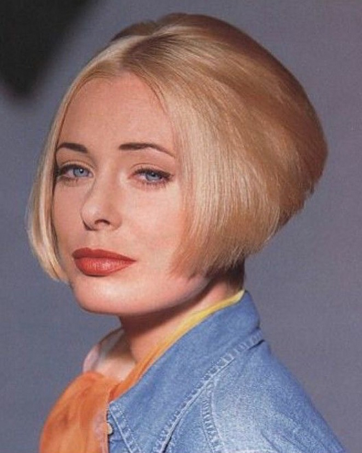 Short Shaved Inverted Bob