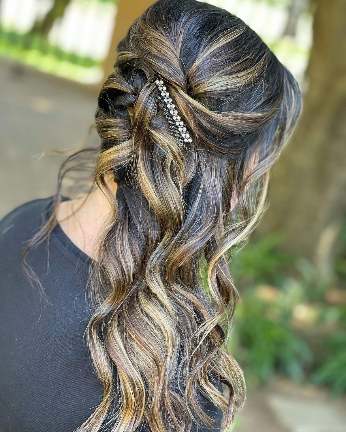 Side Swept Hair