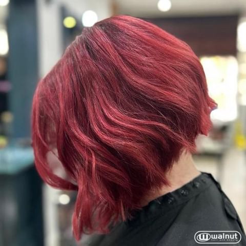 Red Bob Hair