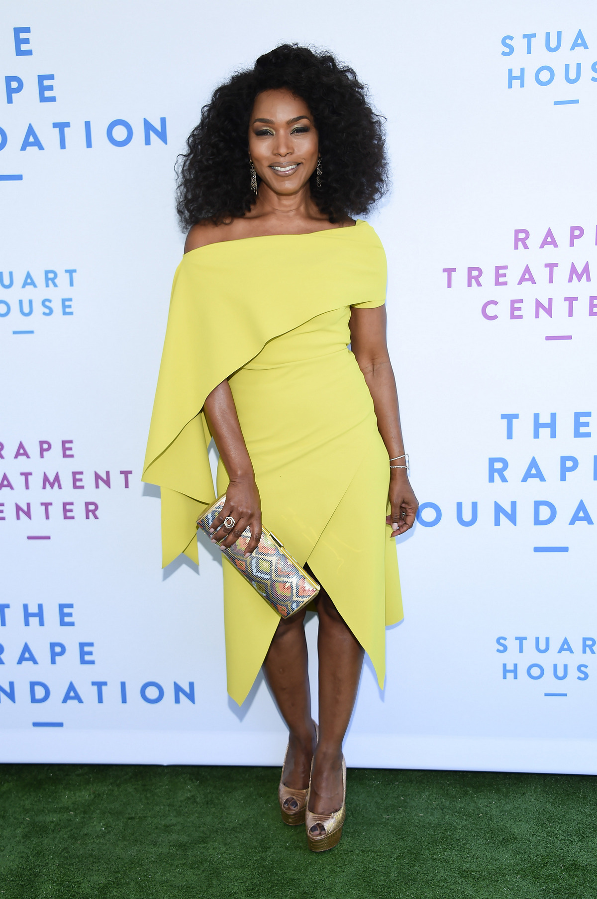 Angela Bassett - Afro Puff Curl