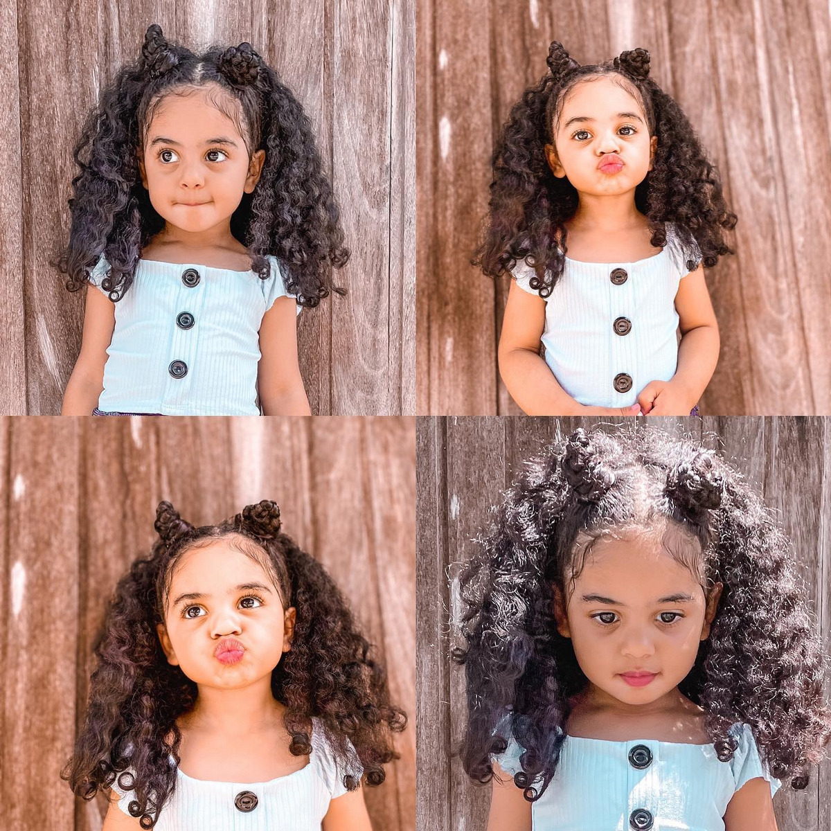 Bantu Knots With Curly Hair