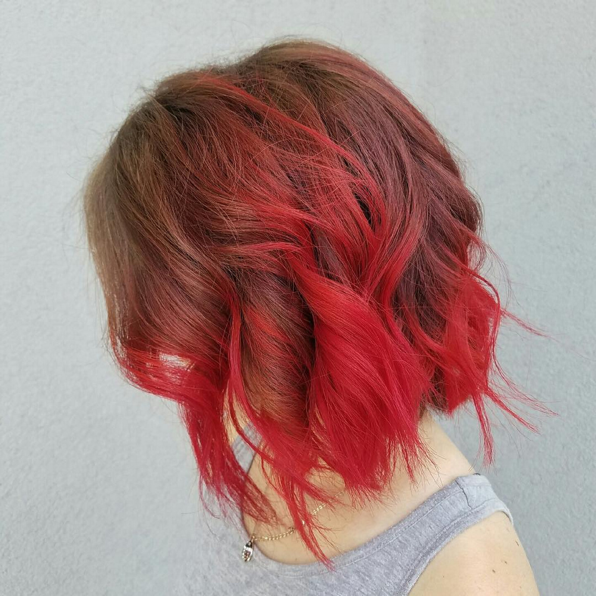 Ruby Red Ombre